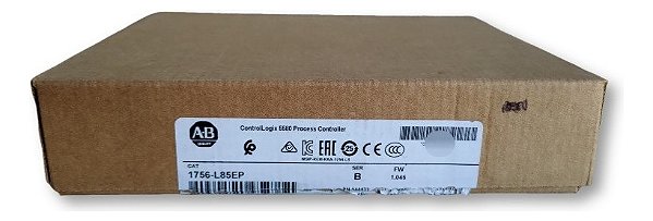 Cpu 1756-l85ep Allen-bradley Controllogix 5580 Novo Na Caixa