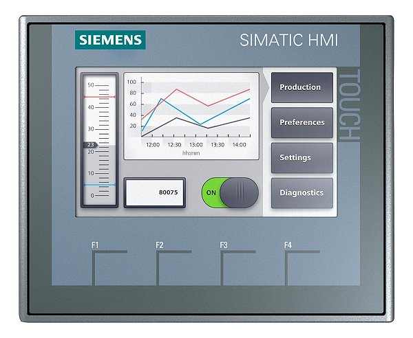 Ihm Siemens Ktp400 6av2123-2db03-0ax0 (nova + Nf)