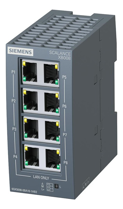 Switch Scalance Siemens 6gk5008-0ba10-1ab2 (novo+nf)