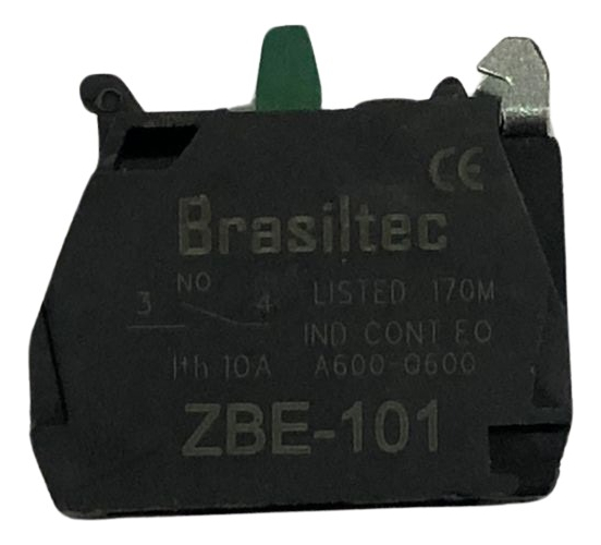 Bloco De Contato 1na Zbe-101 Brasiltec Kit 10 Peças