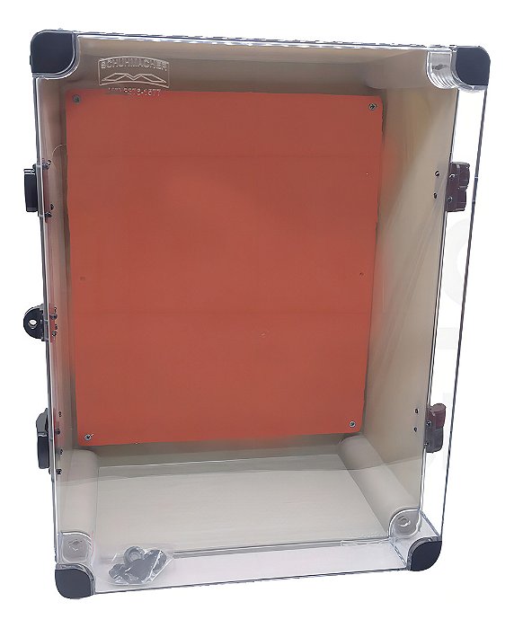 Quadro Multiplast Quadro plastico passagem 40x30x20cm Cinza/tr Df/sc Ip66 Schuhmacher