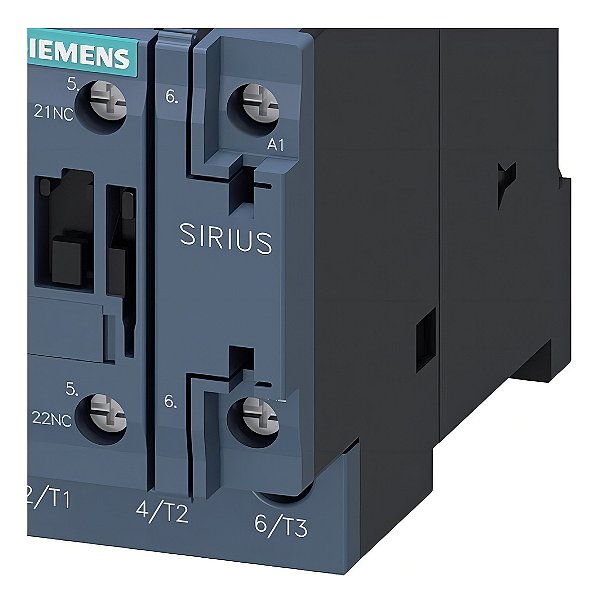 Contator De Potência 3p 32a 24v 1na+1nf 3rt20271bb40 Siemens