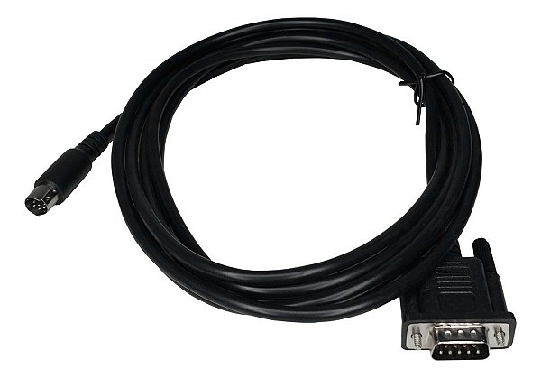 Cabo Comunicação Clp Dvp Ihm Dop Serial Rs232 - Mini Din 8