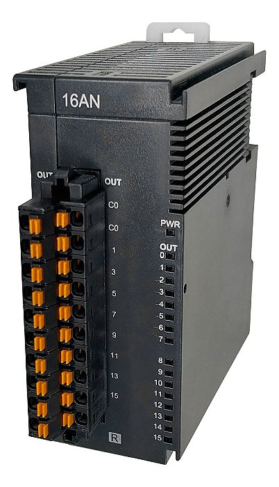 Módulo De Expansão Delta As16an01r-a 16 Saídas Digitais Relé