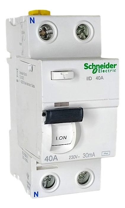 Dr Disjuntor Bipolar Schneider A9r71240 Acti-9 40a