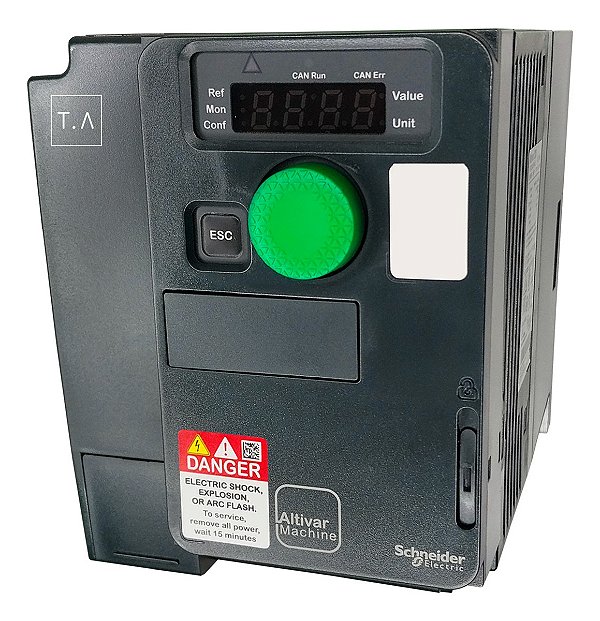 Inversor De Frequência Schneider Atv320u07n4c 1cv 380v
