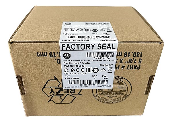 1794-aentr Allen-bradley Ethernet/ip Adap Modulo 10/100 Mbps