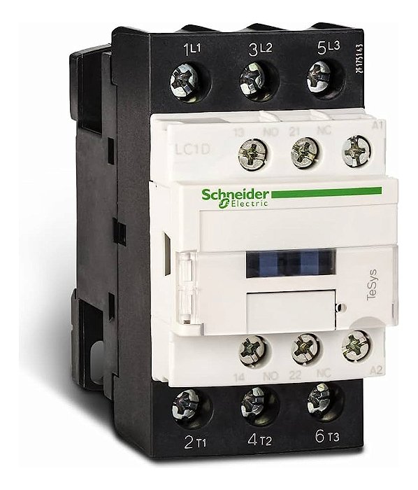 Lc1d32m7c Schneider Contactor De Força 220v 32a 3 Polos Novo