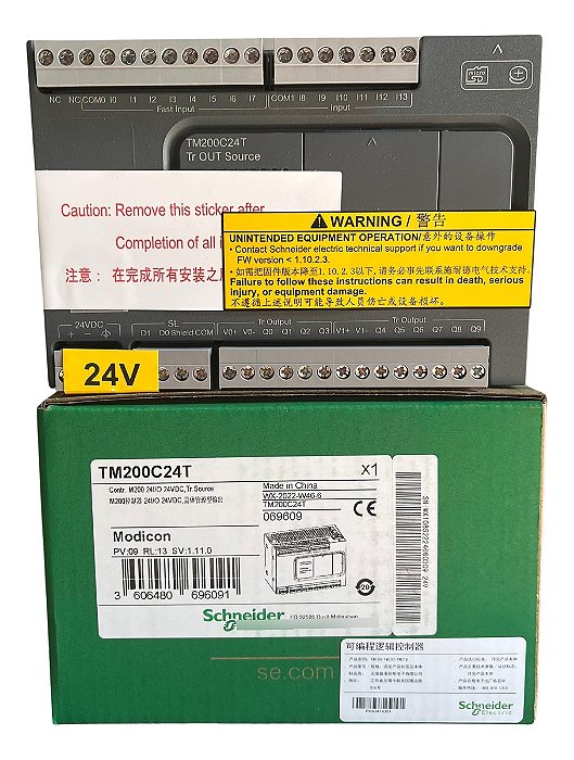 Tm200c24t Clp Schneider Novo Na Caixa
