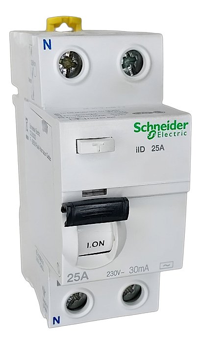 Interruptor Diferencial Bipolar Schneider A9r71225 Acti9 25a