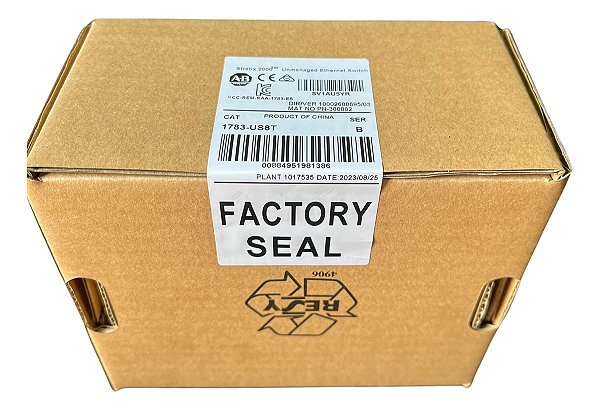 1783-us8t Ethernet Switch Stratix 2000  Allen-bradley 8p