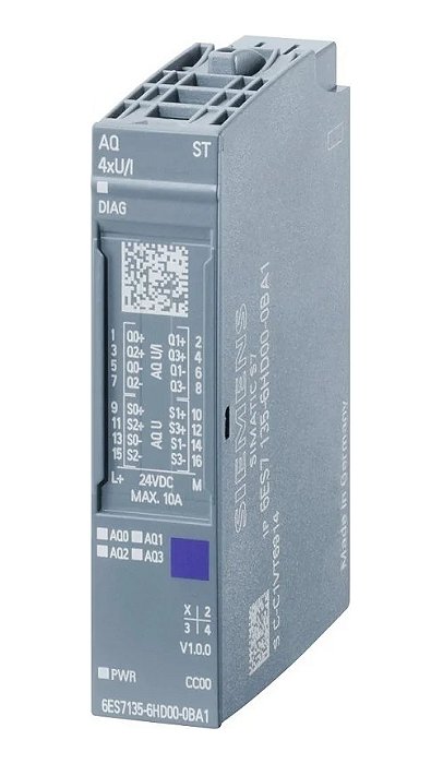 6es7135-6hd00-0ba1 Siemens Simatic Et 200sp Saidas Analogica