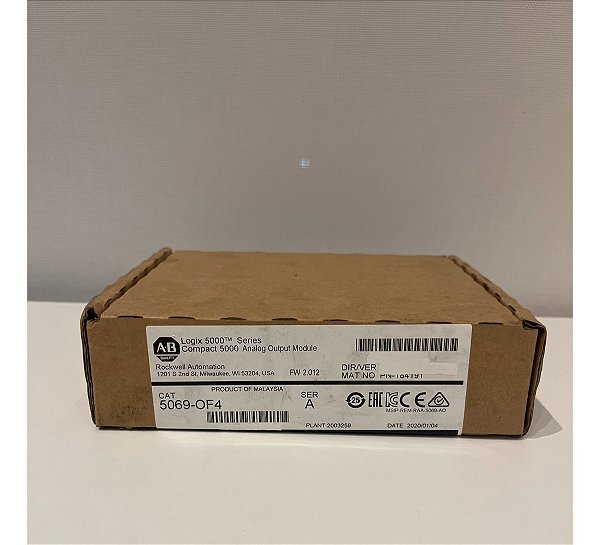 5069-of4 Saida Analógica  Compactlogix