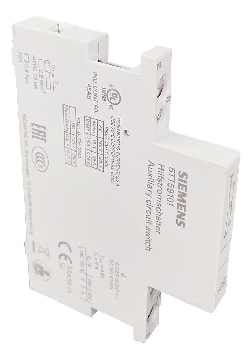 Contato Auxiliar Siemens 5tt59101 1na+1nf