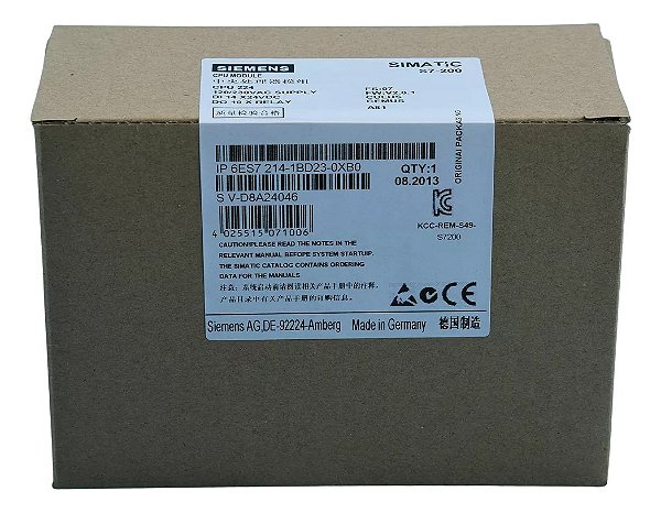 6es7214-1bd23-0xb0 Siemens Simatic S7-200, Cpu 224 Compacta
