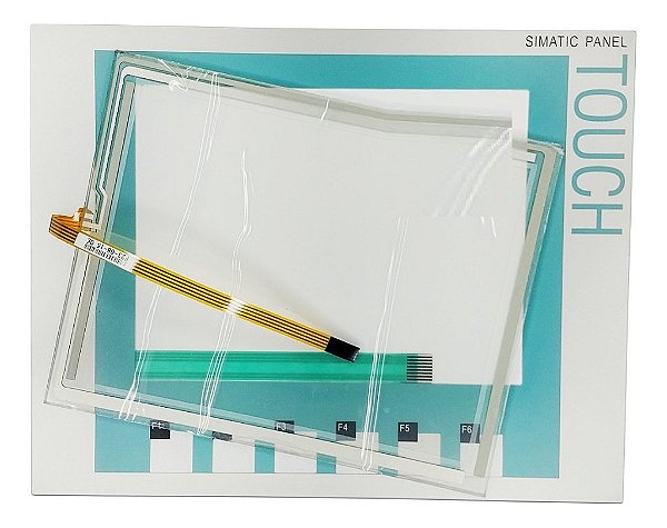 Touch + Membrana Ihm Siemens Ktp600 6av6647-0ac11-3ax0 Hmi