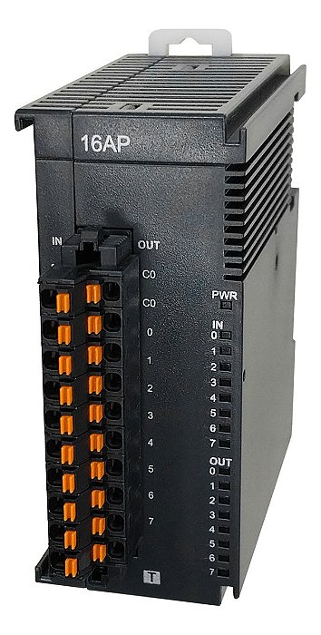 Módulo De Expansão As16ap11t-a Delta 8di 8do Transistor Npn