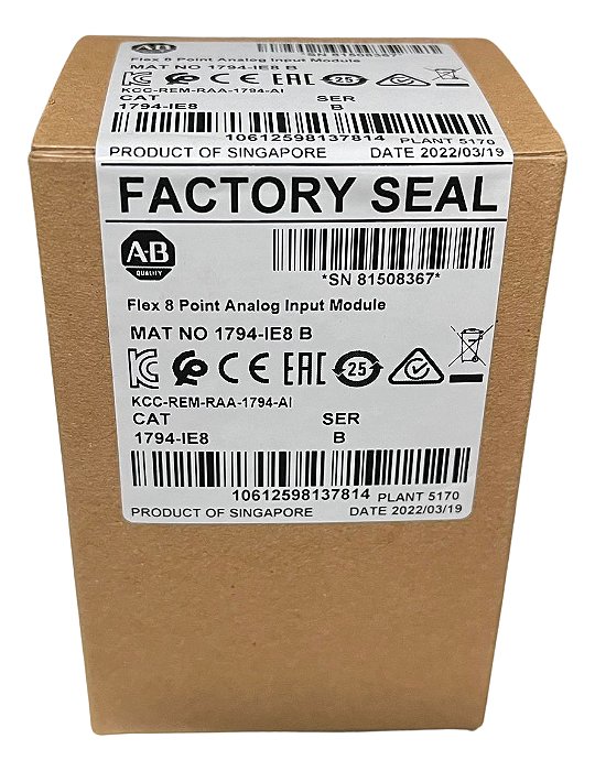 1794-ie8 Allen-bradley Novo Caixa Lacrada 1794 Ie8