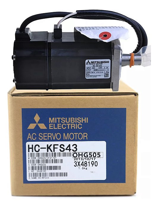Mitsubishi Hc-kfs43 Servo Motor Hckfs43 Novo
