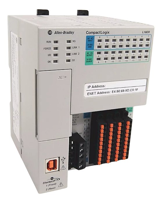1769-l24er-qbfc1b Allen Bradley  Clp Compactlogix  Di/o Ai/o