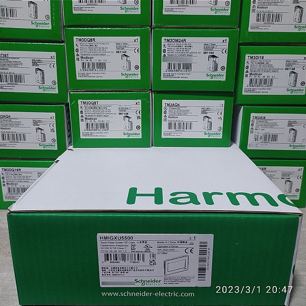 Hmigxu5500 Schneider Touchscreen Magelis Ihm Novo Na Caixa