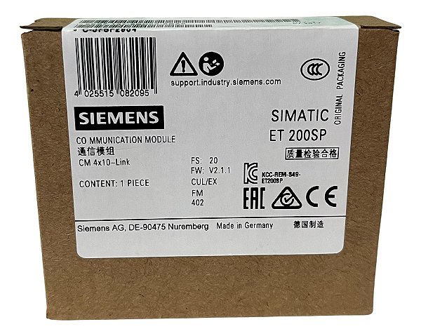 6es7137-6bd00-0ba0 Siemens Novo Caixa Original Lacrada
