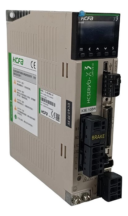 Controle Servo Drive Hcfa Sv-x3ea010a-a2 Para Máquinas Cnc