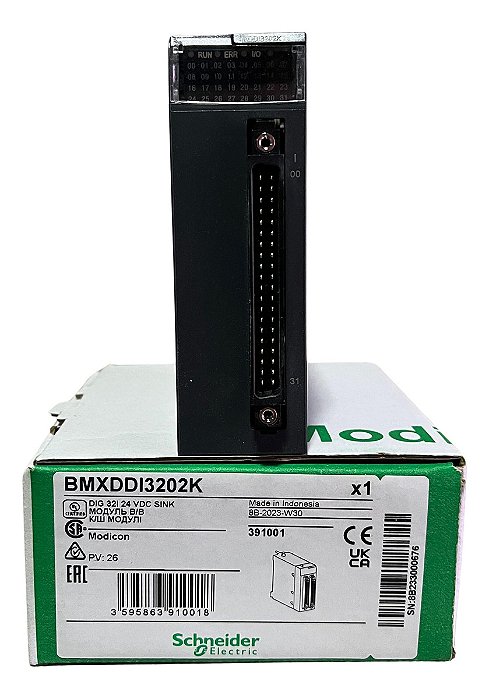 Bmxddi3202k Schneider Input Module M340  32 Inputs