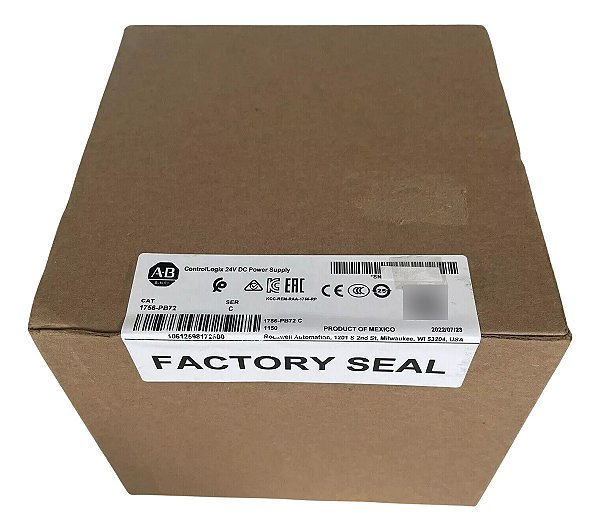 1756-pb72/c Allen Bradley Novos Na Caixa Original Lacrada
