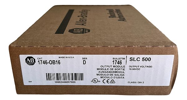 1746-ob16 Allen Bradley Novos Na Caixa Original Lacrada