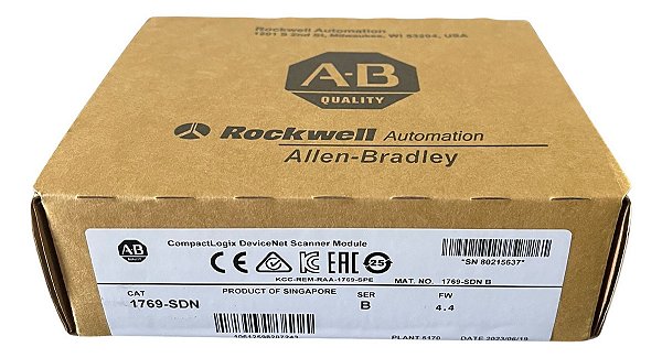 1769-sdn Allen Bradley Novos Na Caixa Original Lacrada