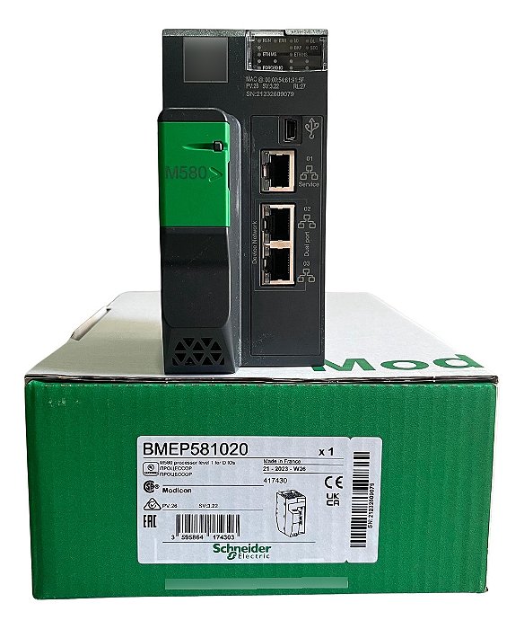 Bmep581020 Schneider Processor Module M580 Envio Imediato