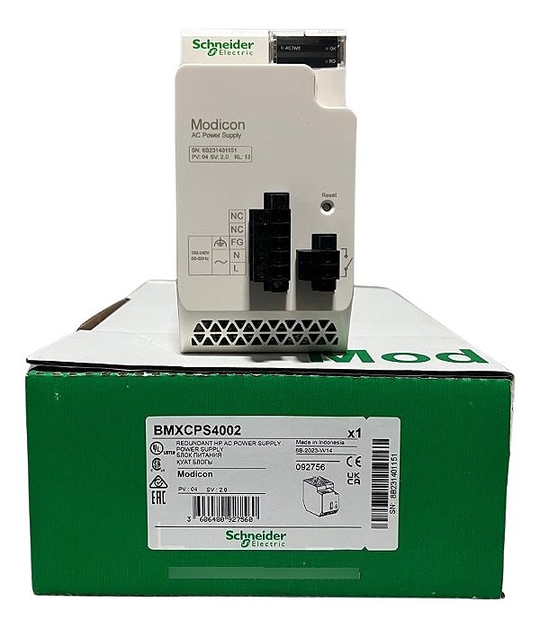 Bmxcps4002 Schneider Power Supply Module X80 - 100..240 V Ac