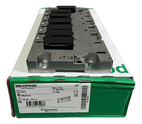 Bmexbp0400 Schneider Rack X80 - 4 Slots - Ethernet Backplane
