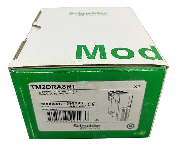 Tm2dra8rt Modulo Novo Na Caixa Schneider Manual E Garantia