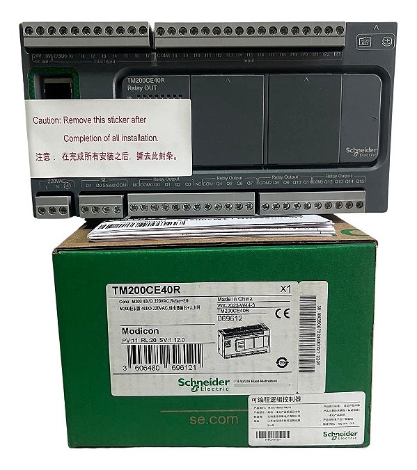 Tm200ce40r Schneider Clp Novo Na Caixa Original
