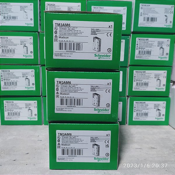 Tm3am6 Modulo Schneider Electric Novo Na Caixa