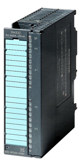 6es7332-5rd00-0ab0 Siemens Módulo Saída Analógica Isolada