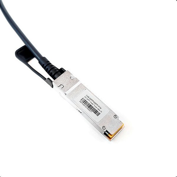 2x Cabo Dac Qsfp+ Mikrotik Huawei 1mts 40g Oem Awg30