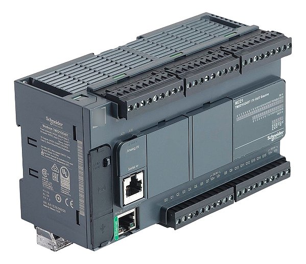 Tm221ce40r Schneider Ethernet 24entrada 16 Saida Rele