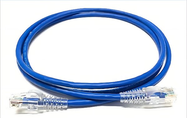 Patch Cord Cat6 3,0 Metros Azul Multilan Furukawa 35129070
