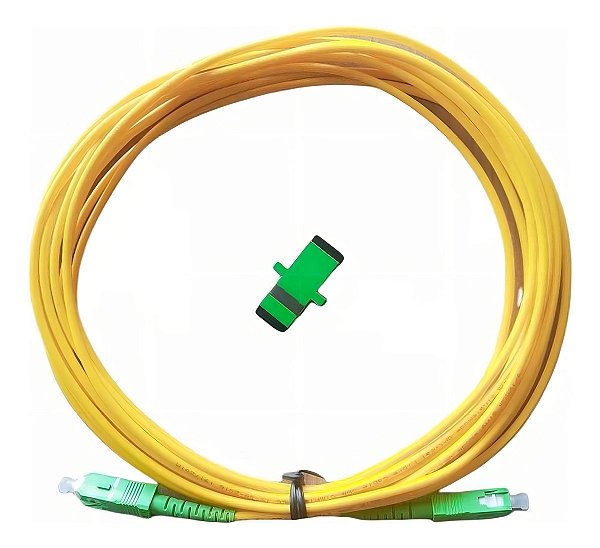Cordao Optico Sc/apc-sc/apc-2 Mt Extensao Emenda De Modem
