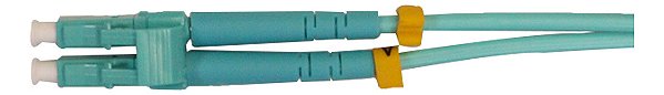 Cordão Óptico Patch Cord Lcxlc Multimodo 2 Metros Mm Om3 Hpy+