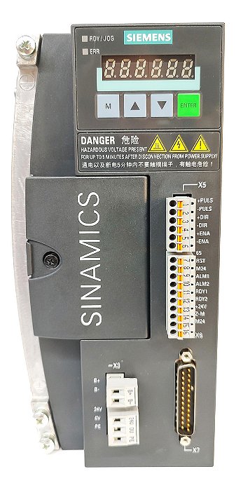 Inversor Sinamics V60 1.2kw 7a 220-240v 6sl3210-5cc17-0ua0