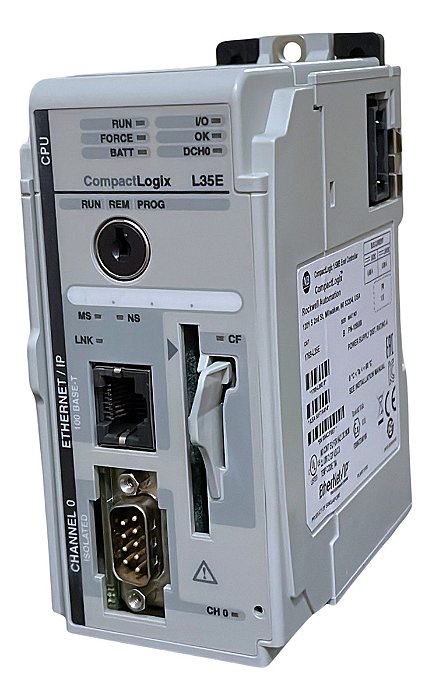 Allen-bradley 1769-l35e Cpu Compactlogix 1.5mb Ethernet