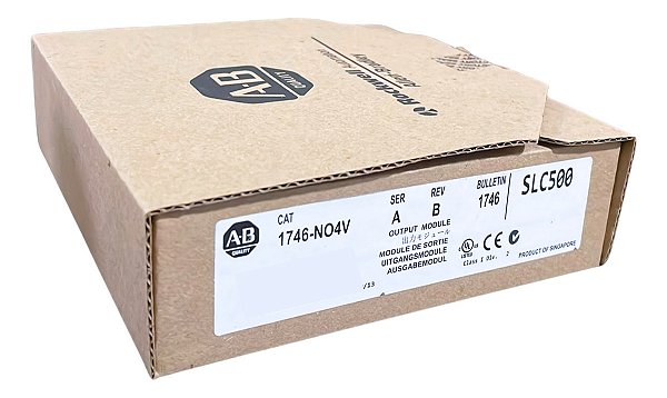 Allen-bradley 1746-no4v Módulo Saída Tensão Analógica Slc500