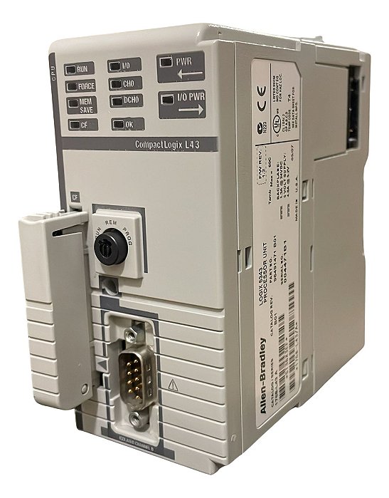 Allen-bradley 1768-l43 Unidade Processadora Compactlogix