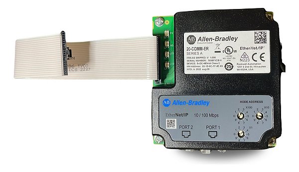 Allen-bradley 20-comm-er Dual-port Ethernet/ip Adapter