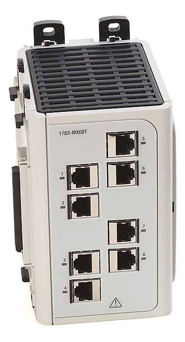 Allen-bradley 1783-mx08t Stratix 8000 Copper 8 Port Module