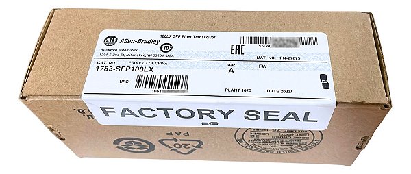 Allen-bradley 1783-sfp100lx Stratix Fiber 100 Mb Connectivit